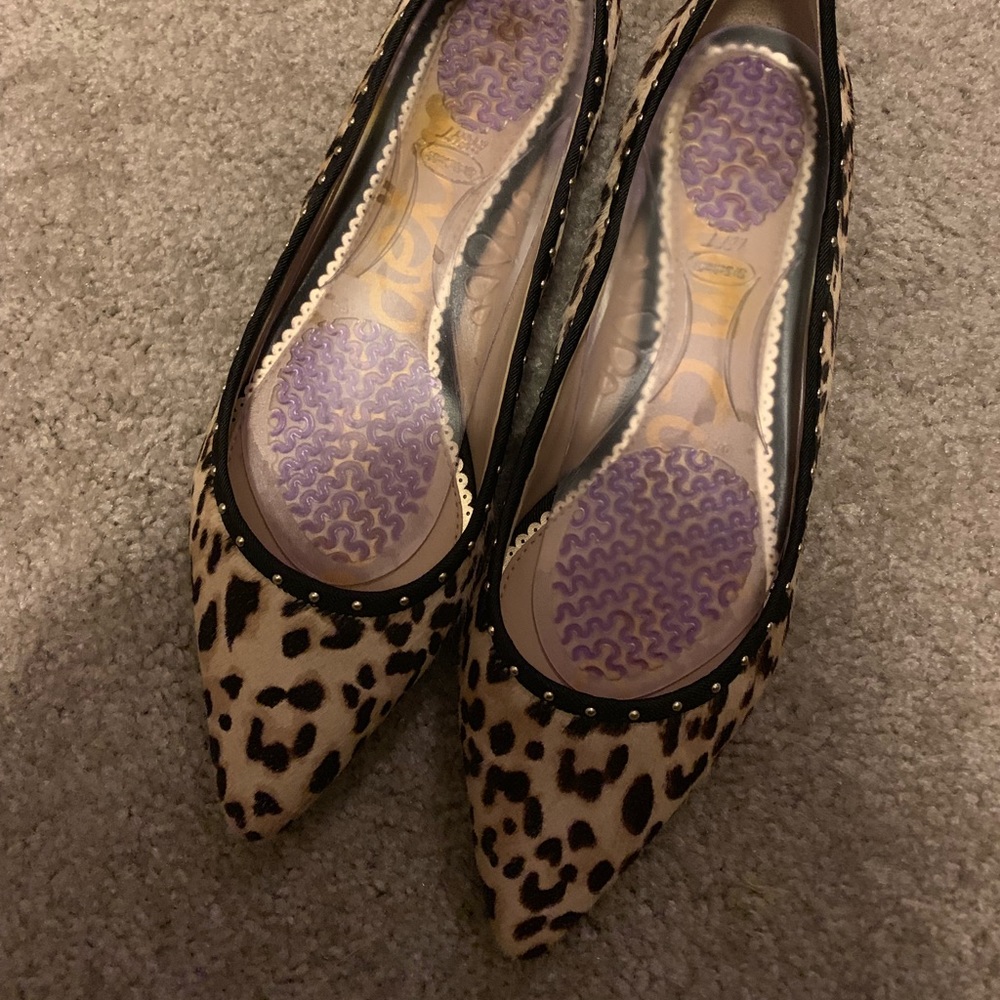 Sam Edelman Leopard Flats